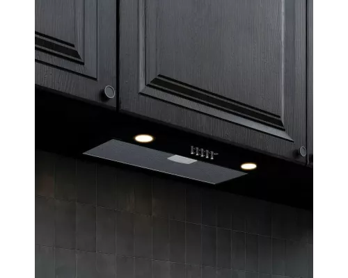 Встраиваемая вытяжка KRONA KATE 600 GLASS BLACK PB K