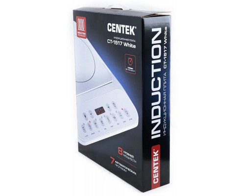 Плита настольная индукционная Centek CT-1517 White