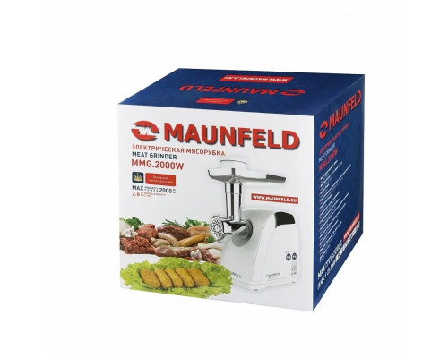 Мясорубка MAUNFELD MMG.2000W, белый