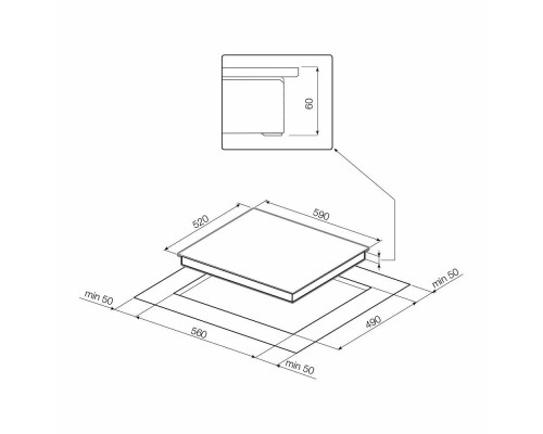 Варочная поверхность Graude IK 60.1