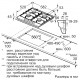 Газовая варочная панель Bosch PCP6A6B90R