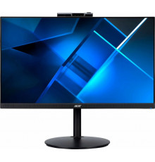 Монитор 23,8" Acer (Ent.)  CB242YDbmiprcx IPS,  1920x1080, 75Hz, 178°/178°, 1 ms, 250nits, VGA + HDMI + DP + Webcam + Audio In/Out + Колонки 2Wx2, FreeSync, HAdj 120mm,  Black Matt