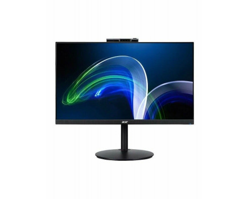 Монитор 23,8" Acer (Ent.)  CB242YDbmiprcx IPS,  1920x1080, 75Hz, 178°/178°, 1 ms, 250nits, VGA + HDMI + DP + Webcam + Audio In/Out + Колонки 2Wx2, FreeSync, HAdj 120mm,  Black Matt