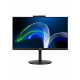 Монитор 23,8" Acer (Ent.)  CB242YDbmiprcx IPS,  1920x1080, 75Hz, 178°/178°, 1 ms, 250nits, VGA + HDMI + DP + Webcam + Audio In/Out + Колонки 2Wx2, FreeSync, HAdj 120mm,  Black Matt