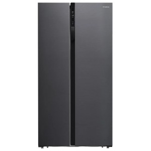 Холодильник Hyundai CS5003F черная сталь 