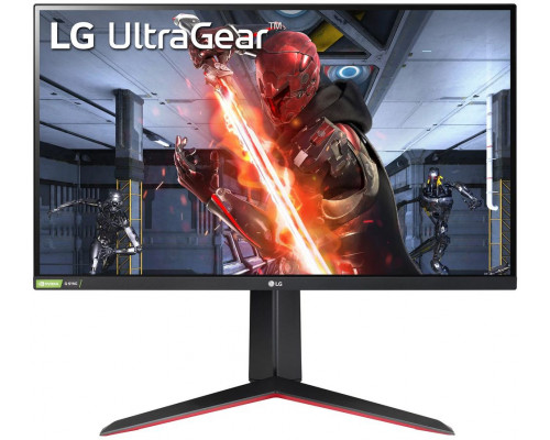 Монитор  27" LG 27GN650-B Black IPS, 16:9, 1920x1080, 144Hz, 1ms, 350 cd/m2, 1000:1, HDMI*2, DP, (tilt/height/pivot), vesa