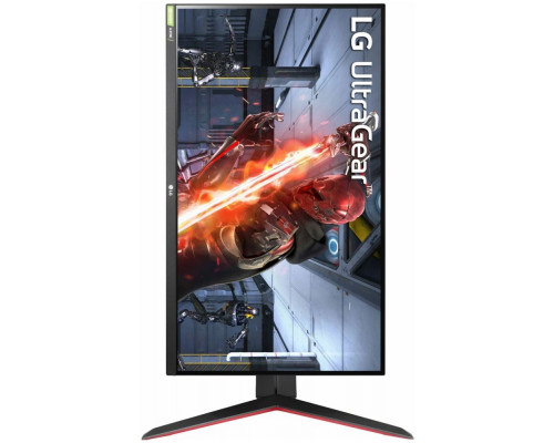 Монитор  27" LG 27GN650-B Black IPS, 16:9, 1920x1080, 144Hz, 1ms, 350 cd/m2, 1000:1, HDMI*2, DP, (tilt/height/pivot), vesa