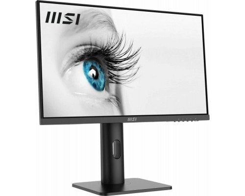 Монитор 23.8" MSI PRO MP243P 16:9 FHD(1920x1080 ) IPS Flat,5ms(GTG),1000:1,100M:1,250nit,178/178,HDMI 1.4,DP 1.2,Tilt,Swivel,Height,Pivot,VESA,75Hz,Black