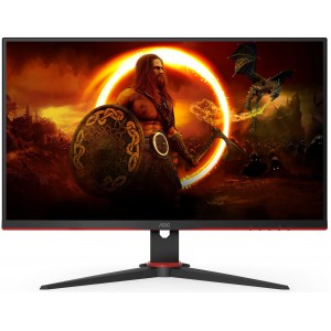 Монитор 27" AOC 27G2SAE Black-Red (VA, 1920x1080, 165Hz, 1 ms, 178°/178°, 350 cd/m, 80M:1, +2xHDMI 1.4, +DisplayPort 1.2