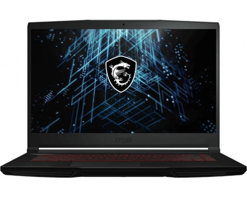 Ноутбук MSI GF63 Thin 12VE-238XRU [9S7-16R821-238] IPS FHD/Core i5-12450H/16Gb/SSD512Gb/NVIDIA GF RTX4050 6Gb/Free DOS черный
