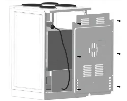 Кухонная плита Лысьва ГП 400 МС-2у коричневый