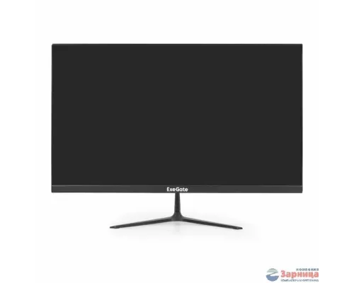 Монитор 23.8" ExeGate EP2400A {IPS 1920x1080 75Hz 5ms 250cd 1000:1 178/178 D-Sub HDMI1.4 AudioOut встроенный БП FreeSync VESA, регулировка наклона}