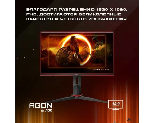 Монитор 24" AOC 24G2ZU