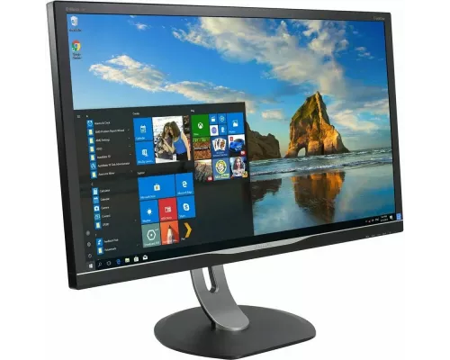 Монитор 32" Philips 328P6AUBREB/00 Black с поворотом экрана (IPS, LED, 2560x1440, 4 ms, 178°/178°, 450 cd/m, 50M:1, +HDMI, +DisplayPort, +USB-Type C, +RJ45, +MM)