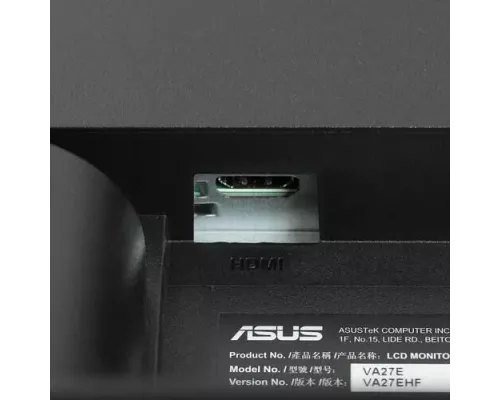 Монитор Asus 27" Gaming VA27EHF черный IPS LED 1ms 16:9 HDMI матовая 250cd 178гр/178гр 1920x1080 100Hz FHD 3.85кг