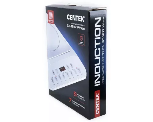 Настольная плита Centek CT-1517 White
