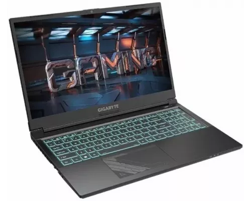 Ноутбук GIGABYTE G5 [MF-E2KZ313SH] IPS FHD/Core i5-12500H/16Gb/SSD512Gb/NVIDIA GeForce RTX4050 6Gb/Win11 Home черный