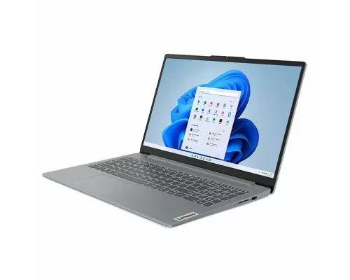 Ноутбук LENOVO IdeaPad Slim 3 grey (Ryzen 5 7520U/16Gb/512Gb SSD/VGA int/noOS) (82XQ00BBRK)