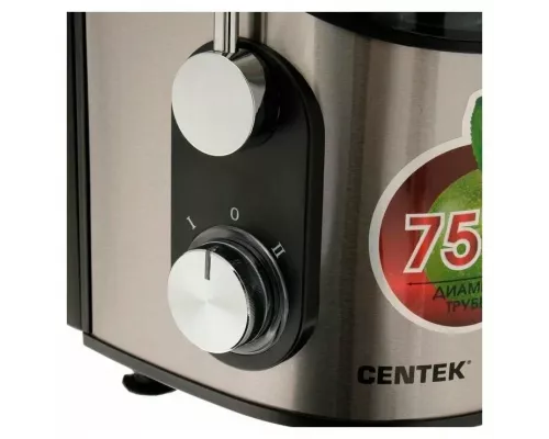 Соковыжималка Centek CT-1212 (черный, сталь)