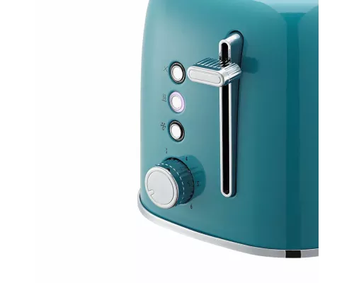Тостер Kitfort КТ-6218-2 870Вт бирюзовый