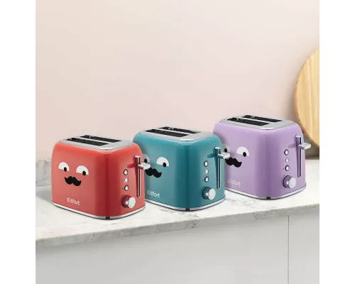 Тостер Kitfort КТ-6218-2 870Вт бирюзовый