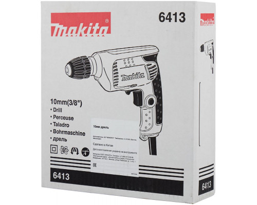 Дрель MAKITA 6413 450Вт патрон:быстрозажимной реверс