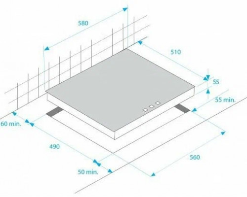 Встраиваемая варочная панель BEKO HIC 64403 T 