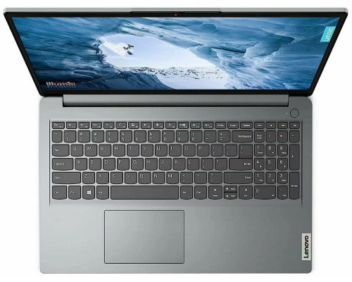 Ноутбук 15.6" FHD LENOVO IdeaPad 1 grey (Core i5 1235U/8Gb/256Gb SSD/VGA int/noOS) (82QD00ASRK)