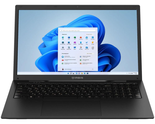 Ноутбук IRBIS 17NBC2003 17" Core I5-1035G4, 17"LCD 1920*1200 IPS , 16+256GB SSD, Front, AC wifi, camera: 2MP, 5000mha battery,  ABCD cover with normal