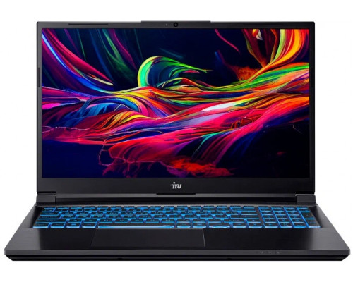 Ноутбук IRU Калибр 15ALC Core i5 12500H 16Gb SSD512Gb NVIDIA GeForce RTX 3050 4Gb 15.6" IPS FHD (1920x1080) Free DOS black WiFi BT Cam 3465mAh