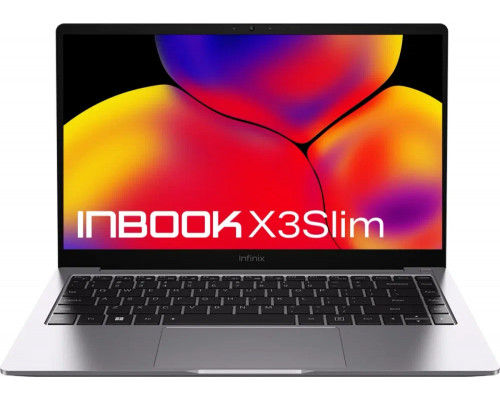 Ноутбук Infinix Inbook X3_XL422 14"(1920x1080 IPS)/Intel Core i3 1215U(1.2Ghz)/8192Mb/256SSDGb/noDVD/Int:Intel UHD Graphics/BT/WiFi/50WHr/war 2y/1.24kg/Grey/Win11Home