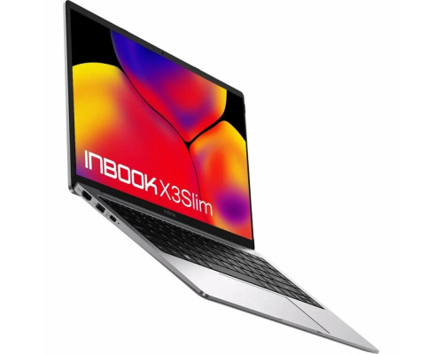 Ноутбук Infinix Inbook X3_XL422 14"(1920x1080 IPS)/Intel Core i3 1215U(1.2Ghz)/8192Mb/256SSDGb/noDVD/Int:Intel UHD Graphics/BT/WiFi/50WHr/war 2y/1.24kg/Grey/Win11Home