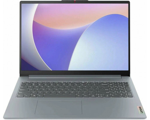 Ноутбук LENOVO IdeaPad Slim 3 grey 15.6" IPS FHD (Ryzen 5 7520U/8Gb/512Gb SSD/VGA int/noOS) (82XQ00BDRK)