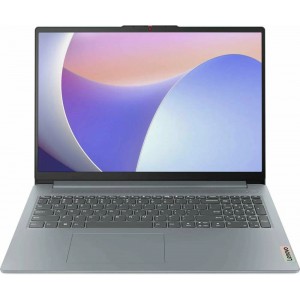 Ноутбук LENOVO IdeaPad Slim 3 grey 15.6" IPS FHD (Ryzen 5 7520U/8Gb/512Gb SSD/VGA int/noOS) (82XQ00BDRK)