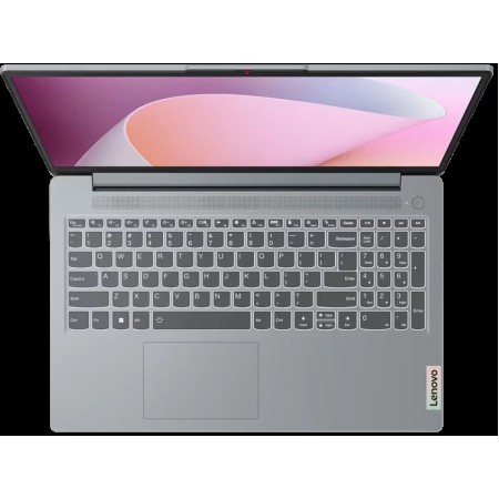 Ноутбук LENOVO IdeaPad Slim 3 grey 15.6" IPS FHD (Ryzen 5 7520U/8Gb/512Gb SSD/VGA int/noOS) (82XQ00BDRK)