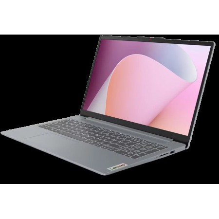 Ноутбук LENOVO IdeaPad Slim 3 grey 15.6" IPS FHD (Ryzen 5 7520U/8Gb/512Gb SSD/VGA int/noOS) (82XQ00BDRK)