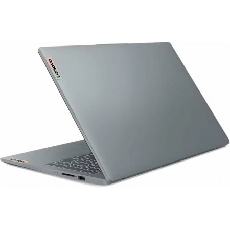 Ноутбук LENOVO IdeaPad Slim 3 grey 15.6" IPS FHD (Ryzen 5 7520U/8Gb/512Gb SSD/VGA int/noOS) (82XQ00BDRK)