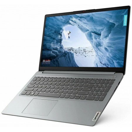 Ноутбук Lenovo IdeaPad 1 15.6" FHD IPS/Intel Celeron N4020/8Gb/256GbSSD/VGA int/noOS/grey