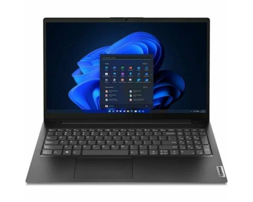 Ноутбук Lenovo V15 G4 AMN [82YU009XAK] TN FHD/Ryzen 5-7520U/8Gb/SSD256Gb/AMD Radeon 610M/noOS черный