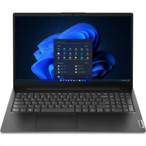 Ноутбук 15.6" LENOVO V15 G4 AMN [82YU009XAK] TN FHD/Ryzen 5-7520U/8Gb/SSD256Gb/AMD Radeon 610M/noOS черный
