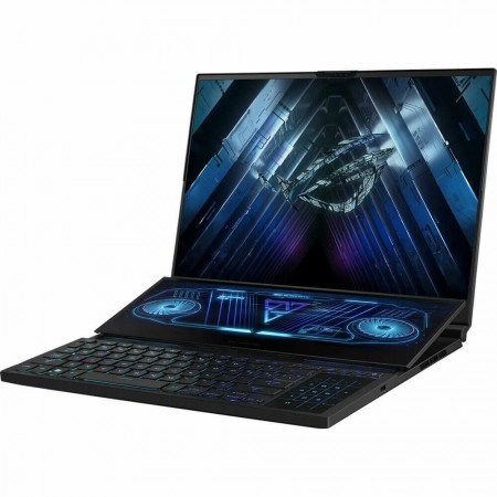 Ноутбук 16" ASUS ROG Zephyrus Duo 16 GX650PY-NM085W [90NR0BI1-M004X0] IPS WQXGA/Ryzen 9-7945HX/32Gb/SSD2Tb/NVIDIA GeForce RTX4090/16Gb/Win11 Home черн