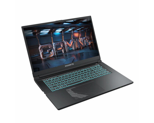 Ноутбук 17.3" GIGABYTE G7 MF [MF-E2KZ213SD] IPS FHD/Core i5-12500H/16Gb/SSD512Gb/NVIDIA GeForce RTX4050 6Gb/Free DOS черный