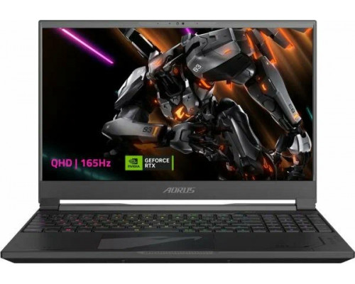 Ноутбук AORUS 15X Core i7-13700H/16Gb/SSD1Tb/15.6";/RTX 4070 8Gb/IPS/QHD/240Hz/Win11/black (ASF-83KZ654SH)