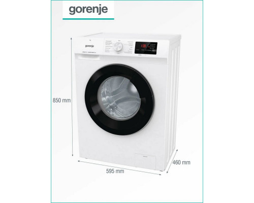 Стиральная машина GORENJE W1HE72SFS белый/черный