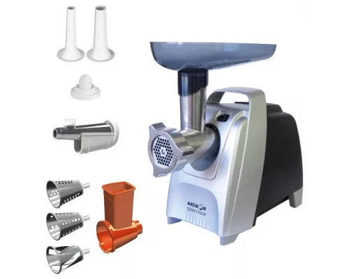 Мясорубка Аксион М 62.02 черно-серебристый