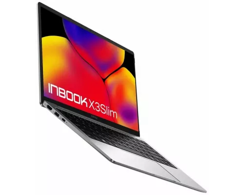 Ноутбук Infinix Inbook X3_XL422 14"(1920x1080 IPS)/Intel Core i3 1215U(1.2Ghz)/8192Mb/256SSDGb/noDVD/Int:Intel UHD Graphics/BT/WiFi/50WHr/war 2y/1.24kg/Grey/Win11Home