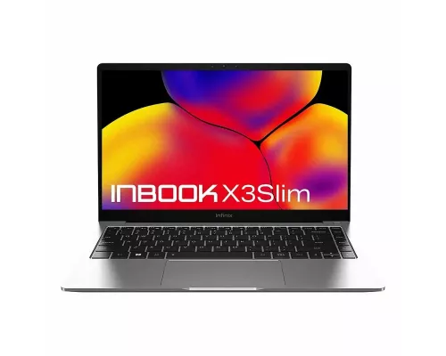 Ноутбук Infinix Inbook X3_XL422 14"(1920x1080 IPS)/Intel Core i3 1215U(1.2Ghz)/8192Mb/256SSDGb/noDVD/Int:Intel UHD Graphics/BT/WiFi/50WHr/war 2y/1.24kg/Grey/Win11Home