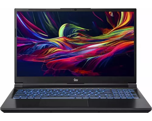 Ноутбук IRU Калибр 15ALC Core i5 12500H 16Gb SSD512Gb NVIDIA GeForce RTX 3050 4Gb 15.6" IPS FHD (1920x1080) Free DOS black WiFi BT Cam 3465mAh