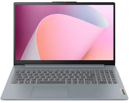 Ноутбук Lenovo IdeaPad Slim 3 grey 15.6" IPS FHD (Ryzen 5 7520U/8Gb/512Gb SSD/VGA int/noOS) (82XQ00BDRK)