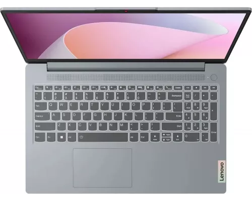 Ноутбук LENOVO IdeaPad Slim 3 grey (Ryzen 5 7520U/8Gb/512Gb SSD/VGA int/noOS) (82XQ0007RK)